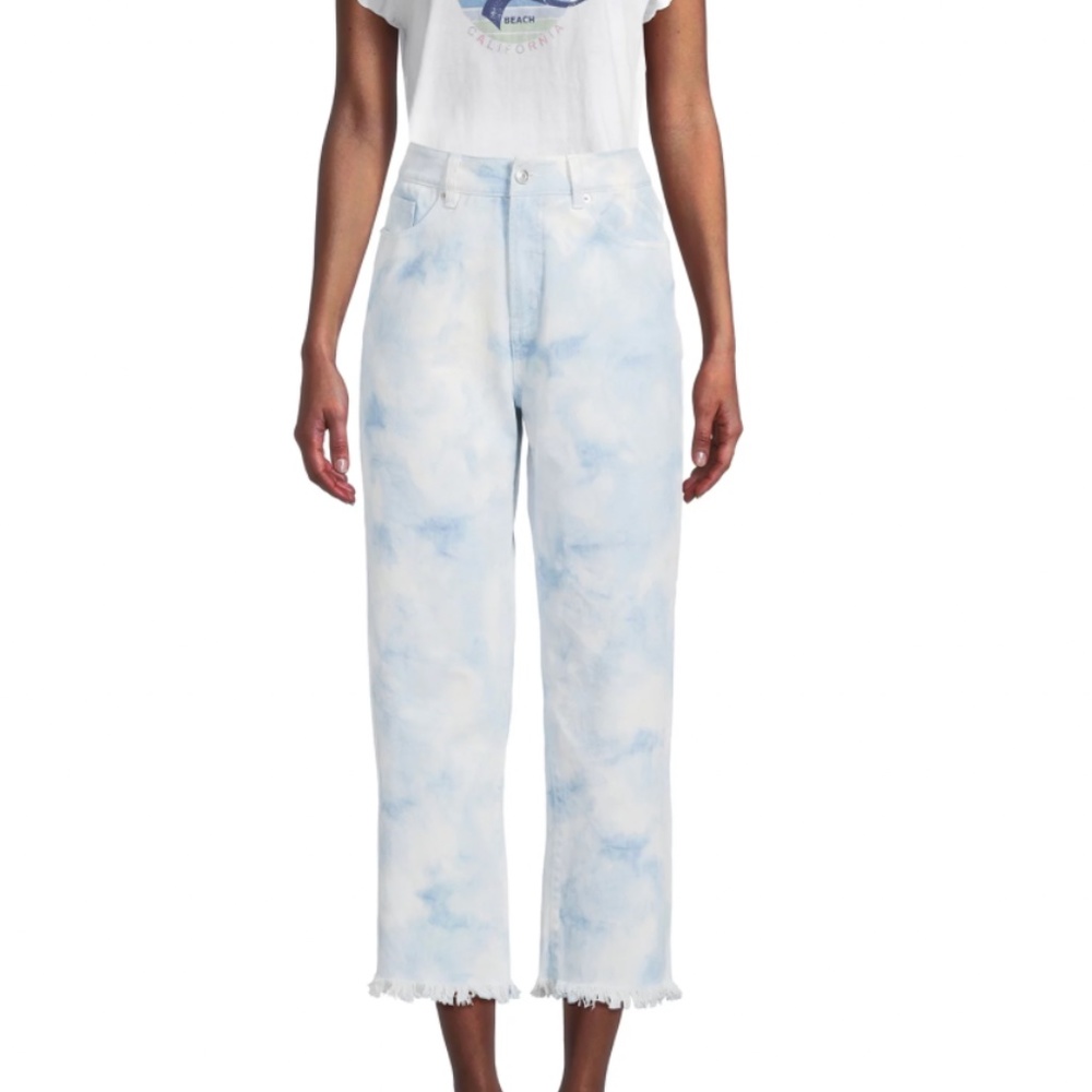 Wet Seal High Rise Relaxed Fit Jean (Junior)